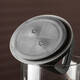 
Meal General Coffee Can Exhaust Vacuum Sealing Can Round Glass Tea Can Coffee Beans Fresh Can Moisturizing Storage Can Vacuum Coffee Sealing Can 1050ml