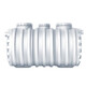 Home Lieferung für heimische Dicked Sehne Drei-Grid PE-Klärtertank Plastikeimer Neue ländliche Renovierung PE-Plastikeimer 40 Personen verwenden 1850*1000*1050 Blau extra dick