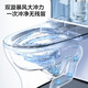 Jomoo Jiumu Badezimmerladen Toilette Glaze Haushaltsnähe Wassersparende Badezimmer gewöhnliche Toilette 1396 Siphon Impact Model 11322 großer Rohrdurchmesser Harnstoff formelle Modell Installation 305 mm '