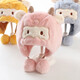 Benasci Baby Hut im Herbst und Winter verdickter warmer Ohrschutz Wolle Hut Hut Kind und Kleinkindjunge und Mädchen Winter Lei Feng Hut Kinderhut mx854-gelbe 5-18 Monate (42-48 cm)