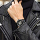 Borman (Borman) Deutsch zertifiziert ultra-dünn Uhr Herren Vollautomatische mechanische Uhren-Waterfische europäische, amerikanische, deutsche, schweizerische Uhr 3878 Silberschalengrün-Stahlgürtel