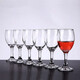 GUSHA thickened glass small red wine glasses and goblets 6 pieces set of 2 liang and a half white wine glasses for home hotel 125ml glass 6 pcs 2 liang and a half