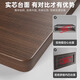 Naijia computer desk desktop bedroom home student study desk simple adult desk rectangular table workbench no increase in price for additional quantities brushed oak color 120x70