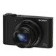SONY Sony (SONY) DSC-WX500 portable digital camera wireless camera card machine 30 times large zoom WiFi connection WX500 black official standard