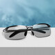 Boliliangpin polarizer photochromic sunglasses male driver driving goggles fishing sunglasses day and night dual-use driving glasses