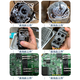 冠博仕商用超声波清洗机工业五金零件除油去锈喷油嘴积碳口腔牙科震荡清洗机医美手术器械实验室清洗设备 GW1422 22L/840W商用款