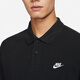 NIKE/耐克男士简约运动休闲翻领短袖T恤 FN3895-010 S