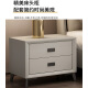 
Azusa House Bed Double Bed 1.8m 2m Simple Master Bed Large Bed Solid Wood Storage Bed Household Bed Leather Bed 7029#