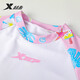 XTEP children's swimsuit girls' split swimsuit large, medium and small girls' swimsuit pink size 16