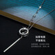 MIMORE Roman ring sweater chain women's high-end light luxury long necklace 2025 new accessories autumn and winter tassel pendant