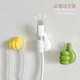 Runpeng Creative Thumb Hook Hub Data Cable Line Management Power-Sticking Cute Finger Storage Adhesive Hook Color Mix and Match Like Thumb 10 Pack