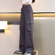 Pantalons de filles Zhidoudou Spring and Automne Style Travels Vêtements Pantalons larges Pantalons de Spring Childre