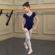 SANSHA (SANSHA) Traje de entrenamiento para niños Traje de baile de ballet de manga corta Traje de presentación de un ballet de una pieza.