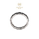 Chow Tai Fook MONOLOGUE Monologue Ambition Series Iris Retro Platinum Ring Women's MO91 No. 11