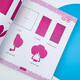 
Colorful mud + paper cutting (full of 2 volumes) Colorful picture version DIY parent-child light clay plasticine space mud puzzle game Children's fun paper cutting 184 cases Kindergarten handmade