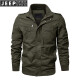 Jeep Spirit2022 Chaqueta de trabajo para hombres de otoño e invierno Flying Flying Casual Chaqueta al aire libre de lavado de gran tamaño Eyección Top 9930 Negro (al aire libre Urban Light) 90-115Jin [Jin equivale a 0.5 kg] sugerido M (Urban Light Outdoor)