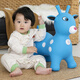 Haha Ball Children's Toys Music saut à cheval Rocking Rocking Horse Polie Paacock Paacock Horse âgé de 3 à 6 ans Cadeau d'anniversaire sensuel