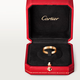 Cartier (Cartier) rings for men and women, same style LOVE wedding ring, couple ring, Valentine's Day gift for lover, girlfriend, wife B4085200 18K rose gold 3.6mm 54