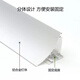 XMSJ客厅免吊顶腰线回光洗墙灯槽铝合金型材隐形明装led向上发光灯槽 XT695腰线灯槽批灰款无光源 其他