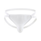 Männer sexy Unterwäsche Herren Tanga Low Taille hohl Doppel-Tit-Netz atmungsaktiv sexy Unterwäsche Schwarz M.