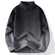 Loi cool automne et chaland décontracté d'hiver pull pour hommes épaissis épaissis de pull chaud de sous-vêtements de base de base pour hommes 9756 rouge 2xl