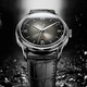 Borman (Borman) Deutsch zertifiziert ultra-dünn Uhr Herren Vollautomatische mechanische Uhren-Waterfische europäische, amerikanische, deutsche, schweizerische Uhr 3878 Silberschalengrün-Stahlgürtel