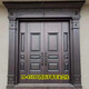 Xinjiamei Courtyard Villa Porte en acier inoxydable Porte de cuivre foncé en aluminium Porte de sécurité Porte de quatre ouvre
