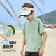 
ASK JUNIOR Children's Sports Set 2025 Summer Thin Men's Middle-Big Children's Short Sleeve Girls T-shirt Shorts Quick Dry Running Set Green [JE2MHS13918M] 120