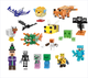 Gu Xin compatible with the Minecraft World Series Predator assembled doll building block toys single minifigure children's toys yellow 1585 slime