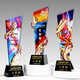 Jiayan Crystal Trophy Personnalisation Retirement Souvenirs Trophy Trophy Trophy Trophy Trophy Gifts pour camarades Personnalisation des cadeaux Excellent trophée Employee