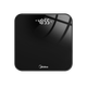 Minea Weight Scale Home Health Gewichtswäheskala hohe Präzision intelligente LED-Display Fitness Gewichtsverlust Übung McW-A2 D Black (verbessertes Batteriemodell)