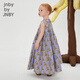 jnby by JNBY江南布衣童装无袖连衣裙夏可爱图案休闲中长款裙子女童1N5G12350 599紫色系多彩混杂色 130 cm