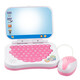 Kindergeschenke früh Bildungspunkt Lesemaschine Kindergärtner Stimme Chinesische und englische Version Tutor Tablet Dialog Point Reading Blue Flip Learning Machine + 1 Stift Akku Version