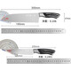Zhang Xiaoquan Peacock Tail seven-piece knife set stainless steel knife kitchen knife household knife set D30150100