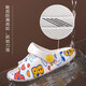 Babudou Kinderschuhe-Peitschpunkte Gabype-Loch-Schuhe Mädchen Jungen Sandalen Säuglinge und Kleinkinder Innenhäuser Anti-Slip Home Beach Schuhe Beige 311-1 20 Innere Länge 15 cm geeignet für Fußlänge 14-14,5 cm