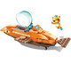 Kabaso Undersea Säulen Spielzeugbaugruppe Bausteine ​​Octopus Fort Ship Octopus FORT-3708 (698 Partikel)