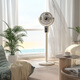 Yangzi (YANGZI) air circulation fan electric fan household fan desktop shaking head small fan vertical ventilation fan energy-saving living room dormitory fan large air volume floor fan voice heightening model 6-speed air volume/3D eight-figure shaking head/12H timing