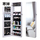 Clcey Ganzkörperspiegel Spiegel Spiegel Wandmontierter Lagerschrank Wandmontage Make-up-Schrank Aufbewahrungsschrank Smart Light Mirror 6035 613 6198 verbessertes Festholzmodell-weiße andere