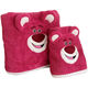 Porphyry Oak Strawberry Bear Bath Towel Cute Girl Heart Ins Soft Absorbent Quick-drying Bath Towel Can Be Wrapped In Thick Couple Face Towel White + Pink Bath Towel + Towel Couple Girlfriend 7