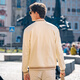 Mr. Bu Bu silhouette baseball collar knitted jacket men's top spring and autumn new product long-sleeved KT15692 Yami Apricot M (170)