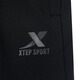 
Xtep woven trousers for men in summer moisture absorption, quick-drying cool-drying technology ice silk breathable sports pants casual straight-leg pants, black-cool-drying technology moisture absorption, quick-drying elastic L (175)