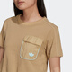 
Adidas (adidas) Clover Women's Summer New Sportswear Running Breathable Comfortable Casual Short Sleeve T-shirt H15829 Light Khaki/Short T-shirt XS