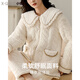 Little Love Song Koralle Velvet Pyjamas für Frauen im Winter Dreischichtiges Baumwolljacke sowie samt verdickte warme Flanell-Hauskleidungsset können außerhalb von MFBD12222 Damenbekleidung m Frauen/Größe 152-160 Gewicht 80-100 getragen werden