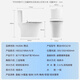 
HUIDA flush toilet household large-power water-saving siphon toilet HDC6218NB 400 pit distance
