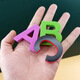 Beizu English Letters Magnetic Sticker Digital Refrigerator Sticker pour les élèves Enfants Toys Kindergarten Early Education Teaching Aid