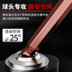 DELIXI ELECTRIC inner hexagonal wrench set plum blossom extended inner hexagonal inner 6-angle wrench ball head inner hexagonal screwdriver wrench Yaohei 9-piece set medium long ball head