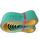 Four-sided planed nylon sheet-based high-speed transmission wear-resistant flat belt textile dragon spindle belt yellow and green industrial synchronous conveyor belt 800*30*2 others