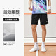 Li Ning (LI-NING) badminton uniform men and women short-sleeved quick-drying competition set tops and pants two-piece set Shenzhen Airlines Blue M