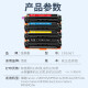 圣美嘉适用佳能MF655Cdw MF657Cdw MF651Cw彩色打印机硒鼓墨粉盒碳粉原装品质 显墨芯片 CRG-067大容量四色套装