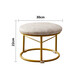 Anya small stool modern simple stool home living room sofa stool creative dressing table low stool technology cloth white